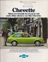 1977 Chevrolet Chevette  Brochure - $1.75
