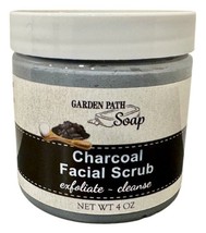 CHARCOAL FACIAL SCRUB - Amish Handcrafted Exfoliator &amp; Detox Mask - $19.99
