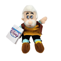 Disney Store Pinocchio Geppetto Doll Stuffed Animal Plush B EAN Bag W Tag - £18.67 GBP
