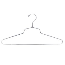 Chrome-Plated Shirt/Dress Hanger, 14&quot; (Pack Of 100) - £235.54 GBP