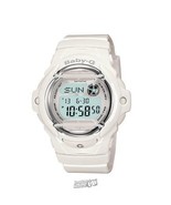 Casio Baby-G-Gloss White Jelly Watch Water Resistant to 200M Backlight - £68.13 GBP