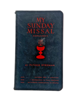 My Sunday Missal Catholic Prayer Mass Book by Father Stedman 1961 - £17.17 GBP