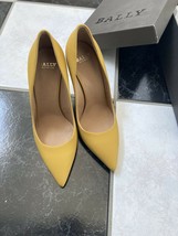NIB 100% AUTH Bally Rathilda Pointed Toe Leather Pumps Shoes $490 - $168.00