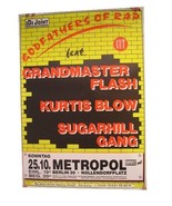 Grandmaster Flash Kurtis Blow Poster Concert - $370.43 CAD