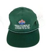 Amoco Polymers Carbon Fibers Alpharetta GA 1997 Hat Cap Trucker Green Ad... - $325.57 MXN