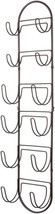 Idesign Classico Wall Mount Towel Rack With Towel Hooks For Bathroom, Bronze - $44.93