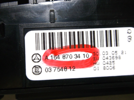 07-08-09-10-11-12  MERCEDES-BENZ ML350/ ML500/  HAZARD/ ESP/ DSR/ CONTROL/ PANEL image 3