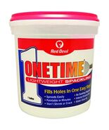 ONETIME Lightweight Spackling Cap. Vol.: 1gal, Price for 1 TUB (part# 0541) - €34,39 EUR