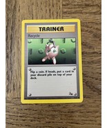 1999 Pokemon Trainer Card Recycle 61/62 - $7.47
