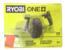 USED - RYOBI P4001 18v 25&#39; Drain Auger (TOOL ONLY) - £31.99 GBP
