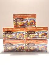 Celestial Seasonings Sweet Harvest PUMPKIN Black Tea 18 Bags (5 Boxes) E... - £19.33 GBP