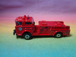 Collectible Red Diecast Fire Truck Engine #62 China - as is - £1.99 GBP