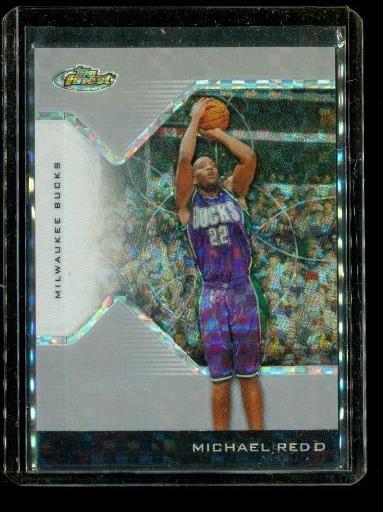 2004-05 Topps Finest X-Fractor 32/199 Michael Redd #28 Bucks Basketball - $10.88