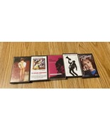 Lot  of 5-80’s Rock Pop Cassettes Rod Stewart Bryan Adams Tiffany Thunde... - $14.99