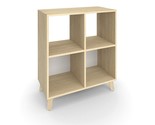 HON Basyx Commercial-Grade High Modern Cube Bookcase, Real Wood Feet, 36... - $301.99