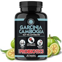 Garcinia Cambogia with Probiotics, Weight Loss and Gut Health Blend, All-Natural - £22.06 GBP