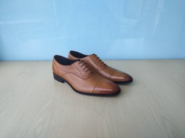 Paul Smith Men&#39;s Oxford Tan Formal Shoes $350 WORLDWIDE SHIPPING - $197.01