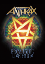 ANTHRAX Breathing Lightning FLAG CLOTH POSTER BANNER CD THRASH METAL - $20.00