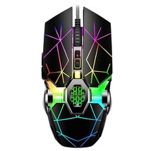 Gaming Mouse Wired, Usb Optical Computer Mice With Rgb Backlit, 7 Adjustable Dpi - £26.85 GBP