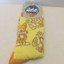 NEW Sonic the Hedgehog Tails Unisex Crew Socks Size 10-13 - $9.86
