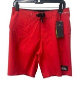 Quiksilver Men Original Highline Kaimana 20&quot; Board Shorts Swim Trunk Red... - $22.28