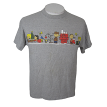 Peanuts Vintage Charlie Brown Christmas Tree T Shirt Unisex sz M Snoopy - $22.76