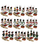 Napoleonic Wars Trench Army Minifigure 10 Set Collection with Cannons - $18.89+