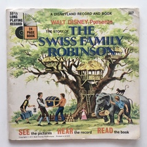 Walt Disney&#39;s Story of Swiss Family Robinson LP Vinyl Record Album, Disneyland - £23.13 GBP