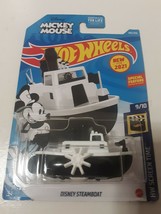 Hot Wheels Disney Mickey Mouse Steamboat Diecast Brand New Factory Sealed - $3.95