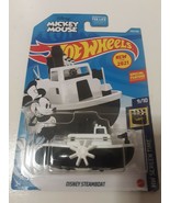 Hot Wheels Disney Mickey Mouse Steamboat Diecast Brand New Factory Sealed - £3.10 GBP