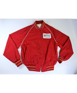 Vtg King Louie Pro Fit Red Bomber Varsity Jacket RV Trailer Made In USA ... - £29.80 GBP