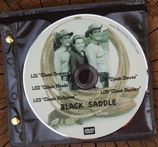 BLACK SADDLE Western TV Series Definitive Edition (1959) All 44 Episodes - $24.70