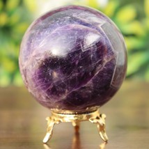430g/65mm Natural Dream Amethyst Quartz Crystal Sphere Ball Healing - £67.35 GBP