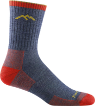 Mens Hiker Merino Wool Micro Crew Socks Cushion - £51.90 GBP