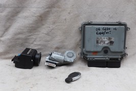 06 Mercedes W203 C230 ECU Engine Computer EIS Ignition FOB ISL Set 6spd Manual 