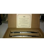 Beautiful Vintage Cross Pen / Pencil Set - Satin / Black Tri-Grip Perfec... - £47.92 GBP