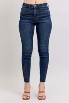 Judy Blue Full Size Embroidered High Rise Skinny Jeans Plus Size - $55.00+