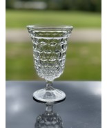 (1) Fostoria American Water Goblet Ice Tea Footed Glass Stemware 6oz Par... - $438.92 MXN