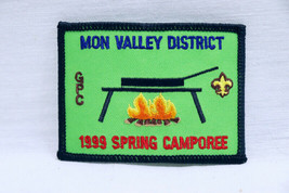 VINTAGE 1999 Boy Scouts Mon Valley PA District Spring Camporee Patch BSA - £15.77 GBP
