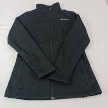 Columbia Omni-Shield Jacket Women&#39;s Small Black Fleece Lined Full Zip Mo... - €16,94 EUR