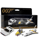 Air Sea and Space Collection &quot;James Bond 007&quot; Set of 3 Pieces Diecast Mo... - £30.67 GBP