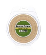 German Brown Hair System Tape (1/2&quot; x 12 yd (1pc)) - £16.81 GBP