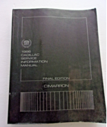 1986 Cadillac Service Information Manual Final Edition Cimarron - $276.05 MXN