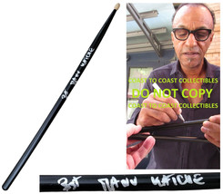 Manu Katche Signed Autographed Drumstick COA Proof Sing &amp; Peter Gabriel ... - £276.33 GBP