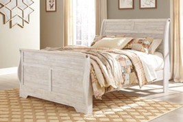 Willowton - Whitewash - Queen Sleigh Rails - $1,031.08 MXN