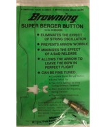 Browning Archery SUPER BERGER BUTTON #033489 -SHIPS N 24HR - $93.93