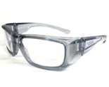 OnGuard Safety Eyeglasses Frames OG100 131 Gray Clear Square Full Rim 60... - $37.14