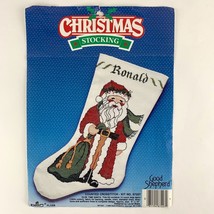 Good Shepherd Olde Time Santa 87207 Counted Cross Stitch Christmas Stocking Kit - £18.12 GBP