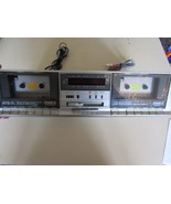 Technics Silver Dual Cassette Deck High Speed Dubbing Model RS-B11W Double - £23.02 GBP