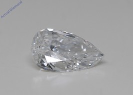 Pear Cut Loose Diamond (0.99 Ct,F Color,Si1(Drilled) Clarity) GIA Certified - £2,548.94 GBP
